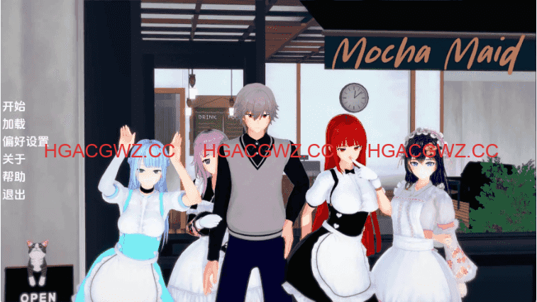 【日系SLG/汉化/动态】 摩卡女仆v0.1.2 AI版【PC+安卓/2.92G/更新】Mocha Maid [v0.1.2]